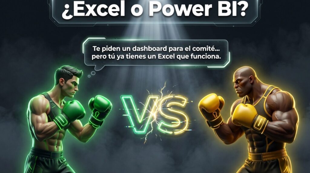 ¿Excel o Power BI? Dos boxeadores enfrentados