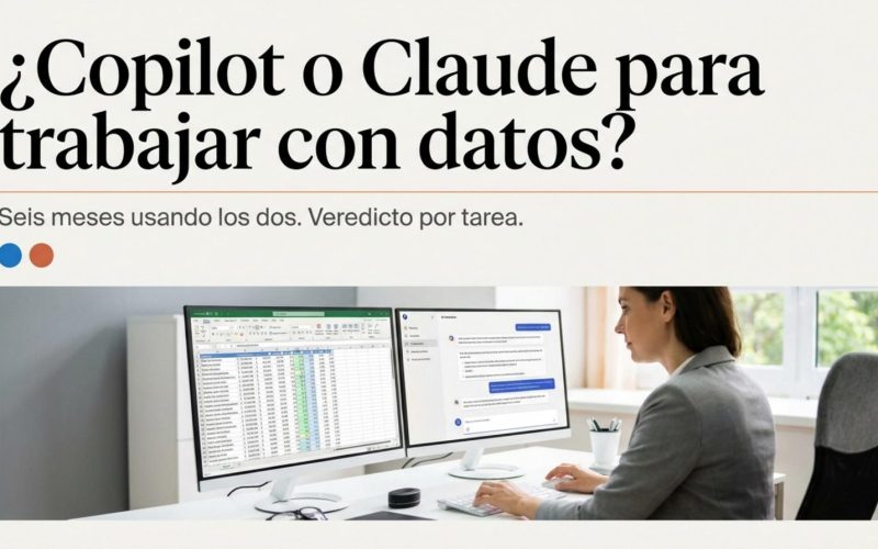 ¿Copilot o Claude para trabajar con datos?